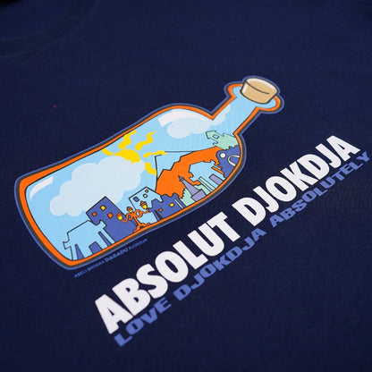 Dagadu Kaos Mata lalu Absolut Djokdja - Navy