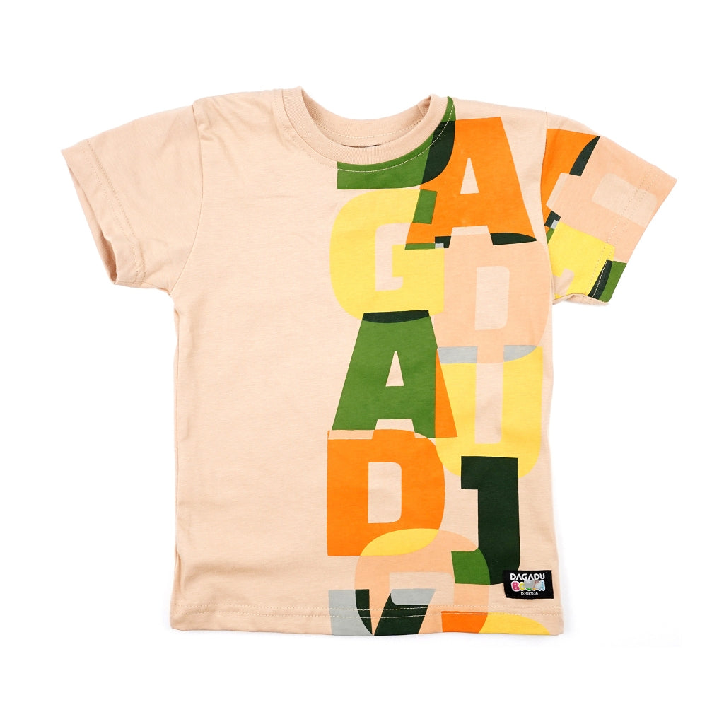 Dagadu Kaos Anak Usia 0-7 Tahun Random - Beige