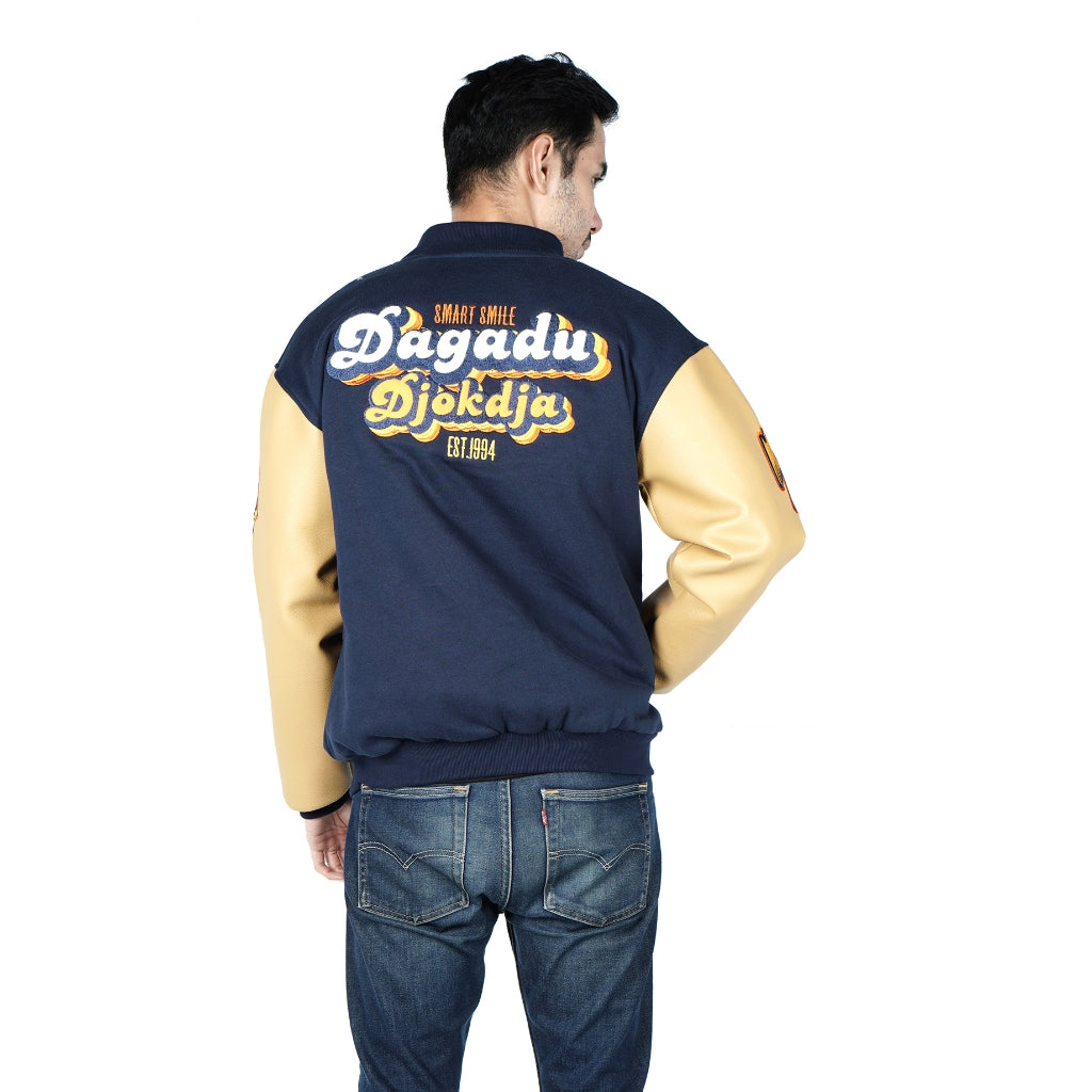 Dagadu Jacket Varsity - VARSITY NAVY