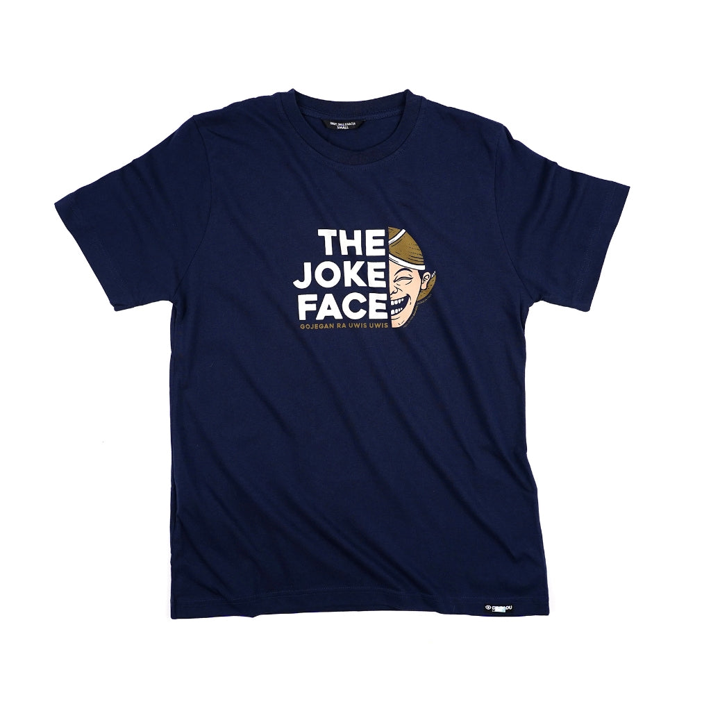 Dagadu Kaos Joke Face - Biru Navy