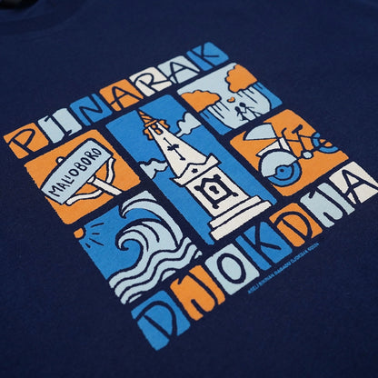 Dagadu Kaos Pinarak - Navy