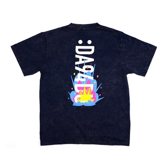 Dagadu Kaos Oversize Explode - Washed Navy