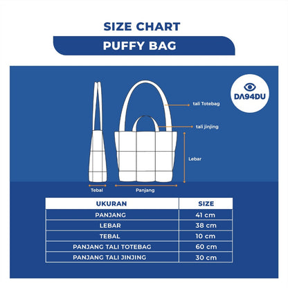 Dagadu Totebag Puffy Bag