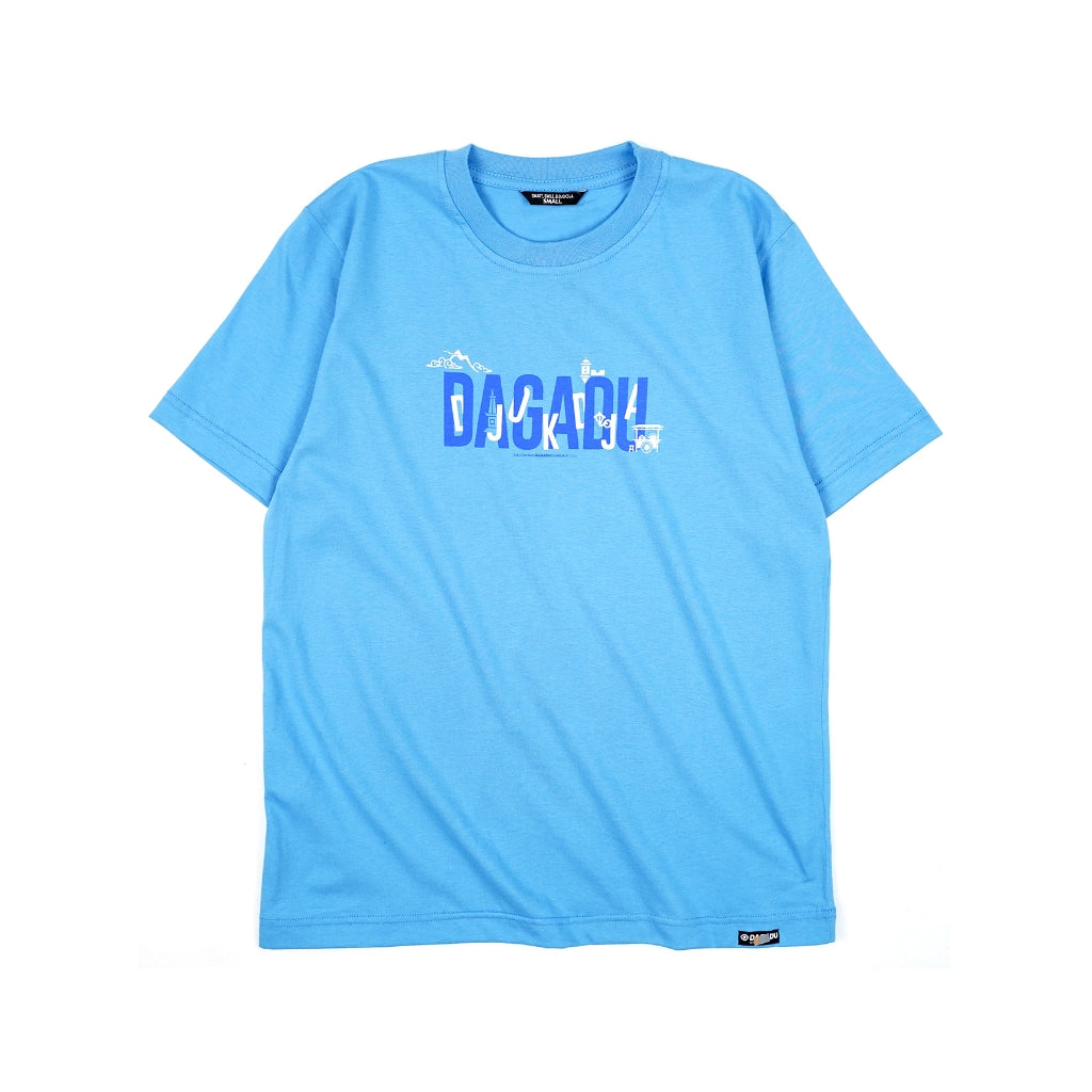 Dagadu Kaos Djokdja Hide - Azura Blue