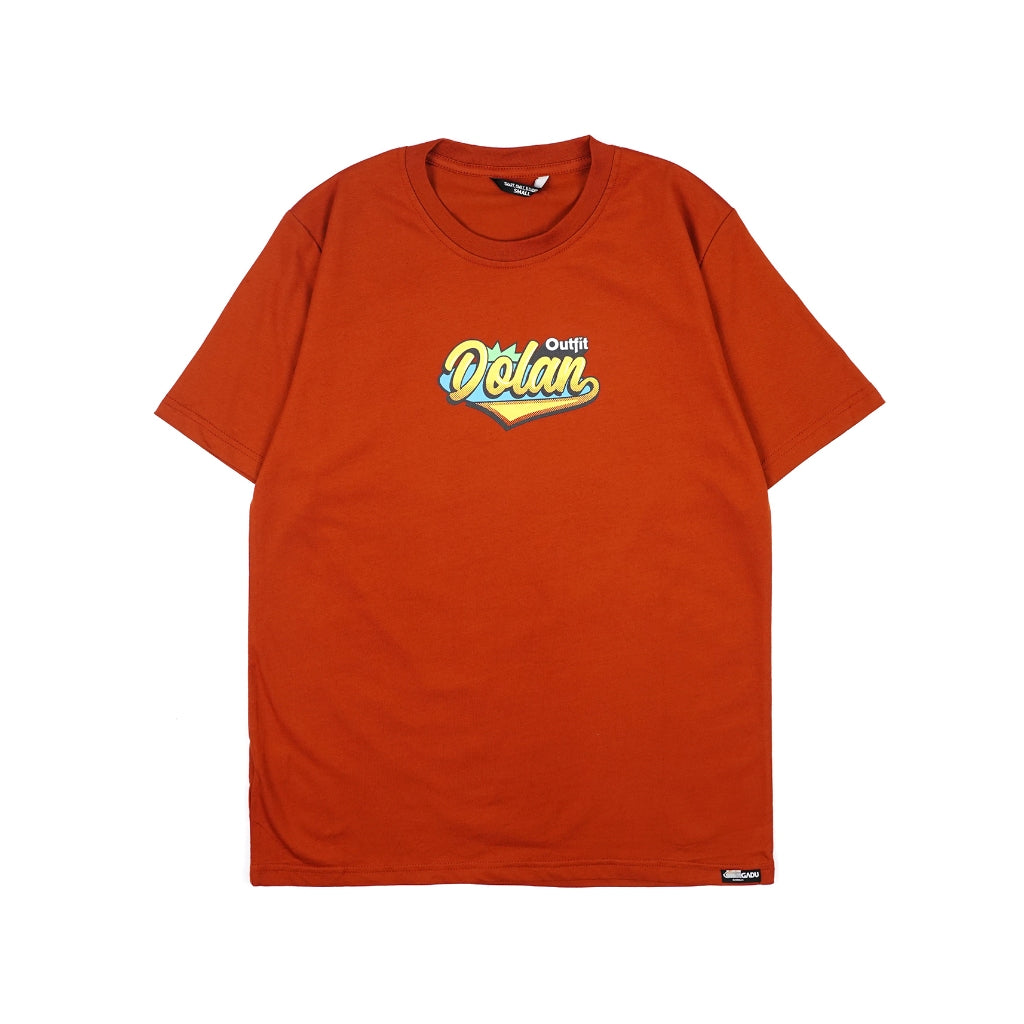 Dagadu Kaos Bigsize Dolan - Autumn Orange