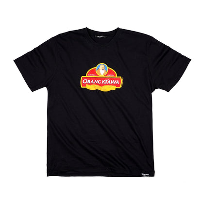 Dagadu Kaos Bigsize Mata lalu Ktawa - Hitam