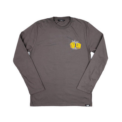 Dagadu Kaos Missing YK - Charcoal