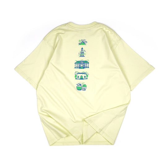 Dagadu Kaos ImaginAI - Lime Cream