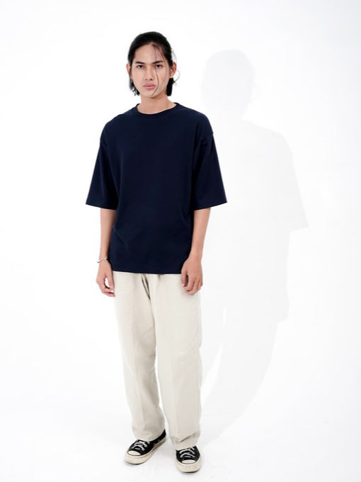 Dagadu Kaos Adhemax Oversize Stylish - Navy Blue