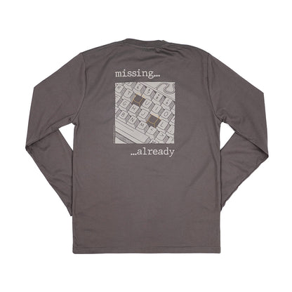 Dagadu Kaos Missing YK - Charcoal