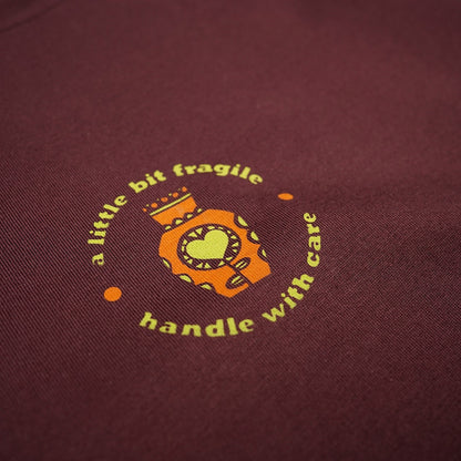 Dagadu Kaos Kasongan - Deep Mahogany