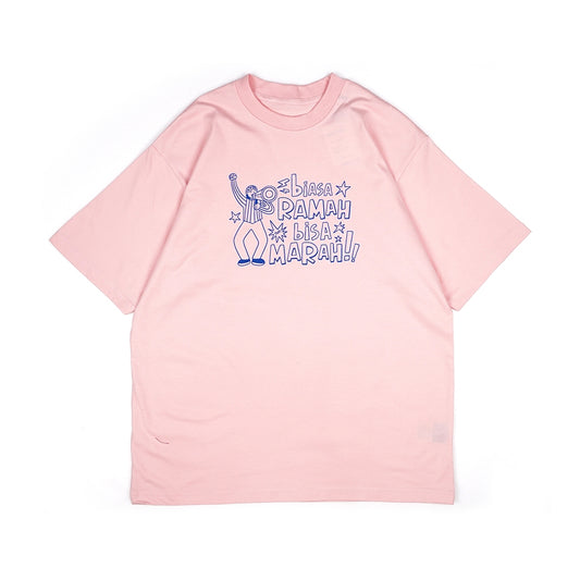 Dagadu Kaos Ramah Marah - Blushing Rose