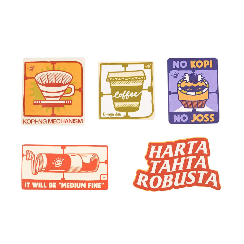 Sticker Merch Jogja Coffee Week #5 x Dagadu