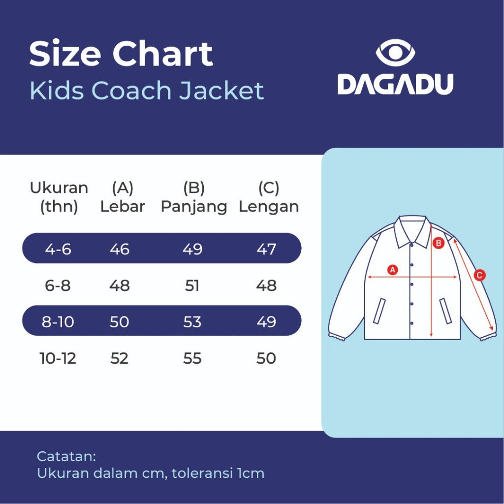 Dagadu Kids Jacket Dakucing | Jaket Anak Laki-laki Perempuan | Cringkle