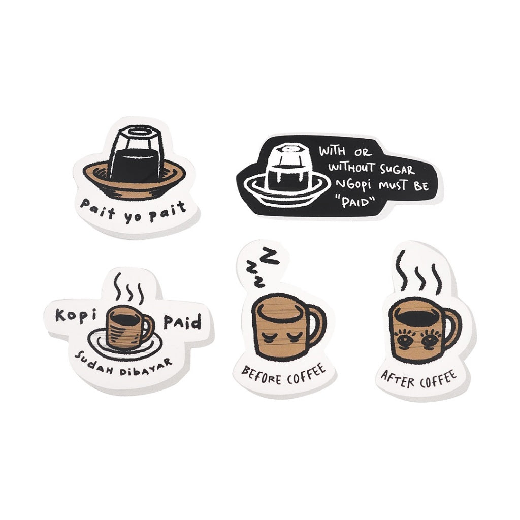 Sticker Merch Jogja Coffee Week #5 x Dagadu