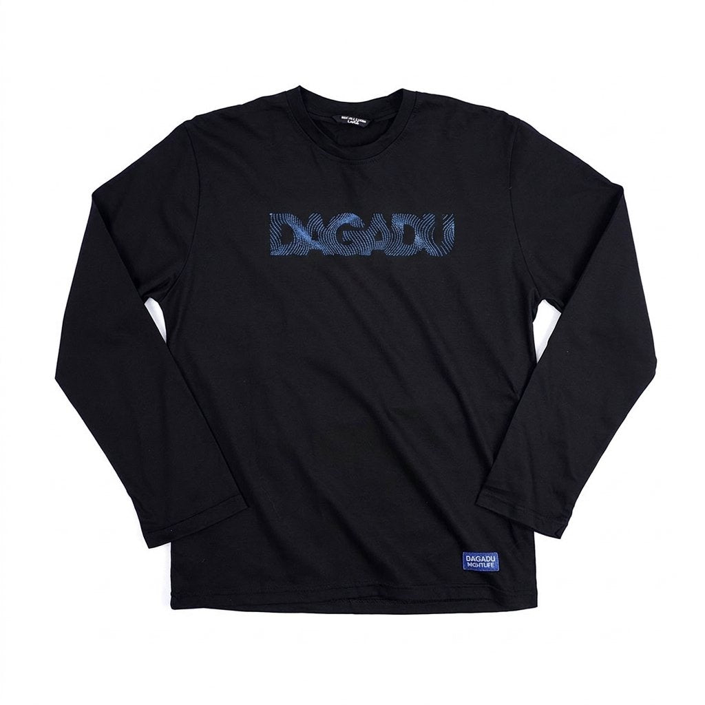 Dagadu Nightlife Kaos Pria Lengan Panjang Reguler Night Vibes Cotton Combed 24S