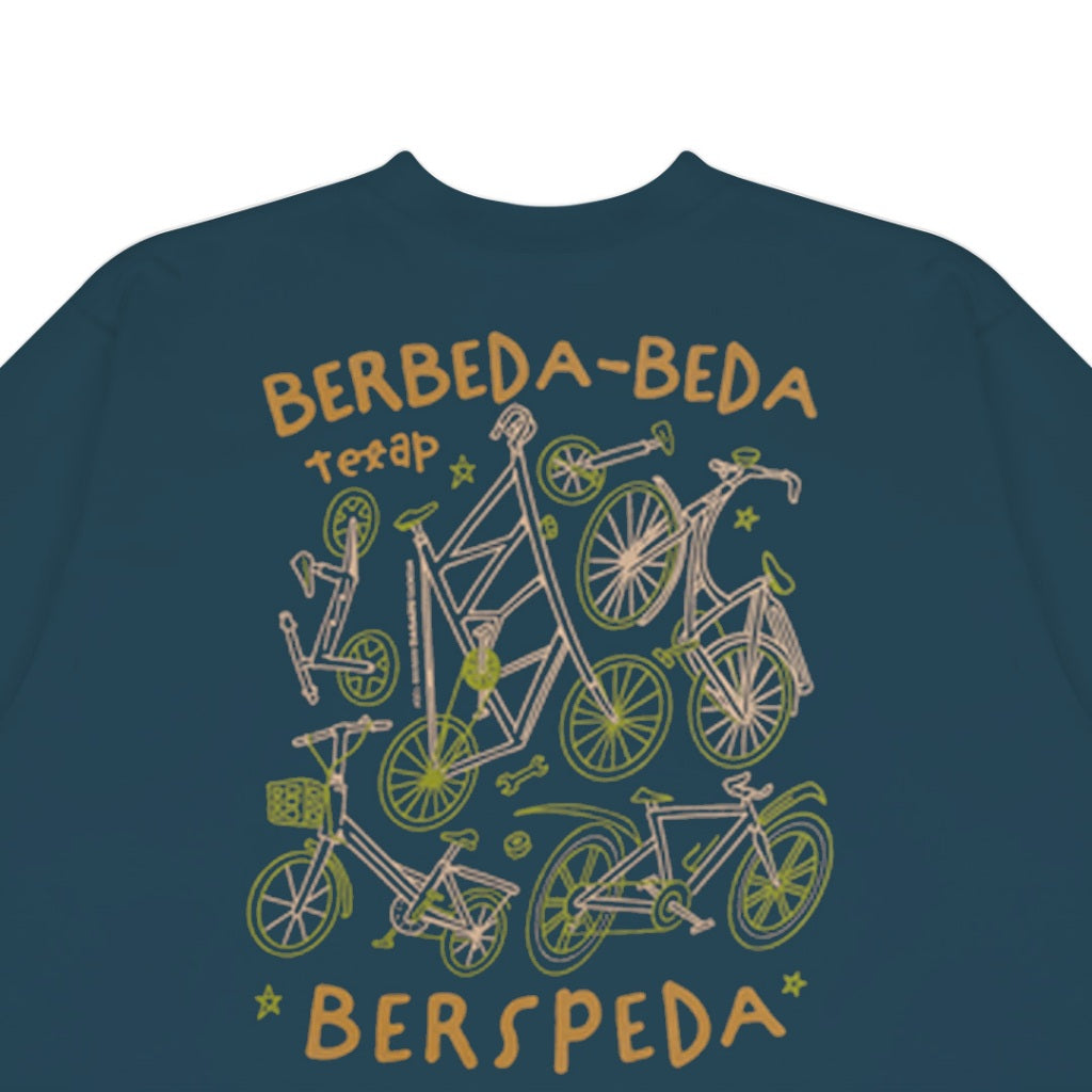 Dagadu Nightlife Kaos Pria Lengan Pendek Reguler Bersepeda Cotton Combed 24S