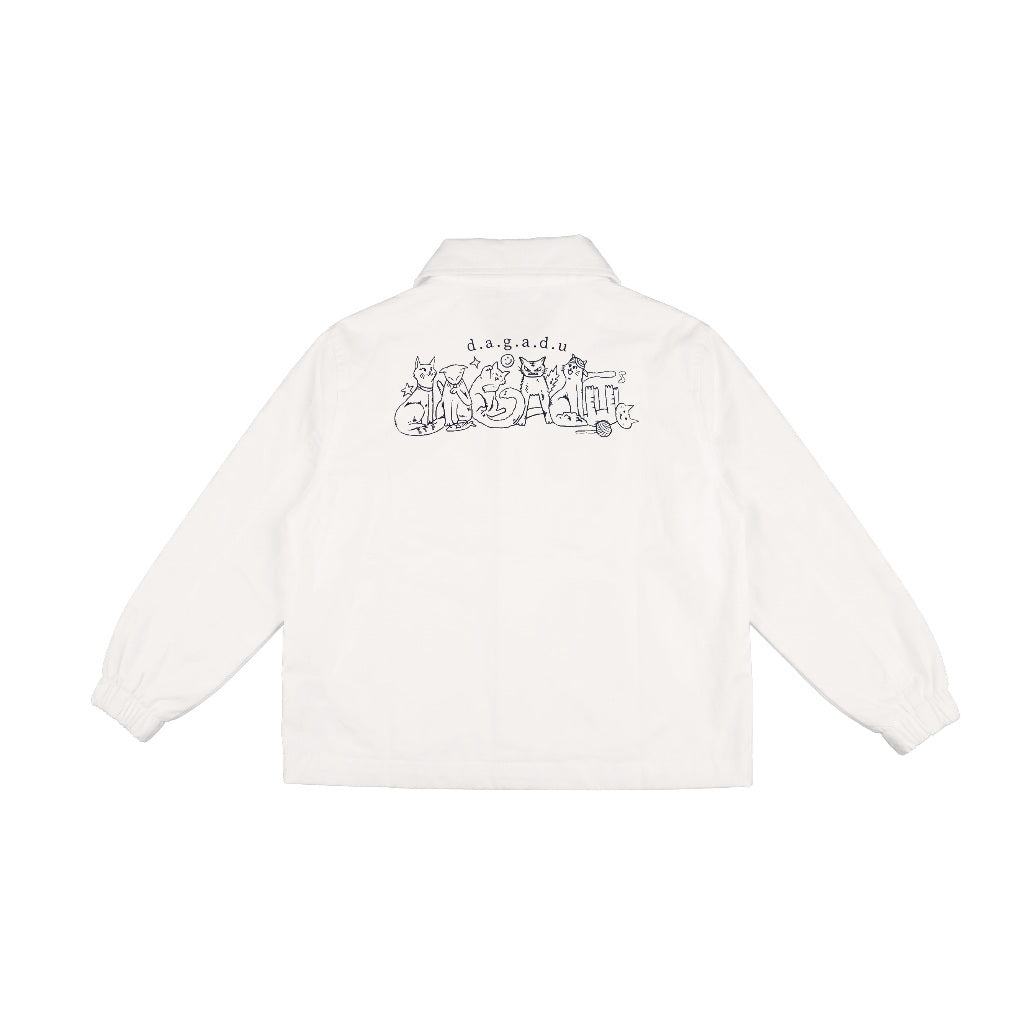 Dagadu Kids Jacket Dakucing | Jaket Anak Laki-laki Perempuan | Cringkle