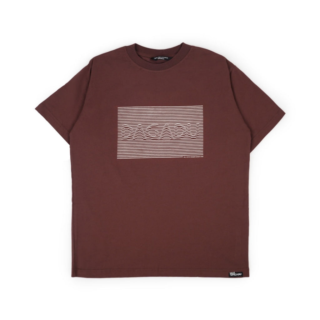 Dagadu T-Shirt Big Size Daga Divisi - Deep Mahogany