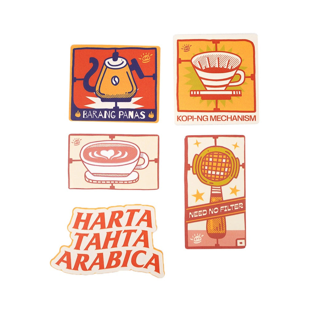 Sticker Merch Jogja Coffee Week #5 x Dagadu