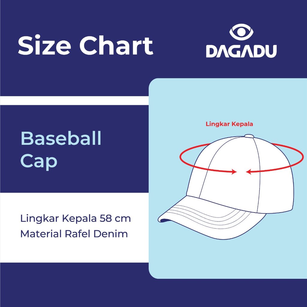 Topi Baseball Script Unisex