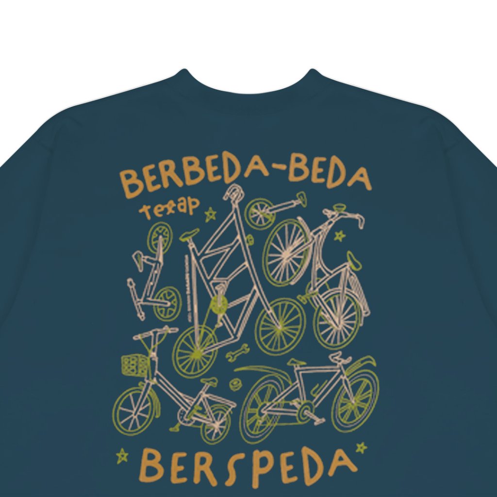 Dagadu Nightlife Kaos Pria Lengan Pendek Reguler Bersepeda Cotton Combed 24S