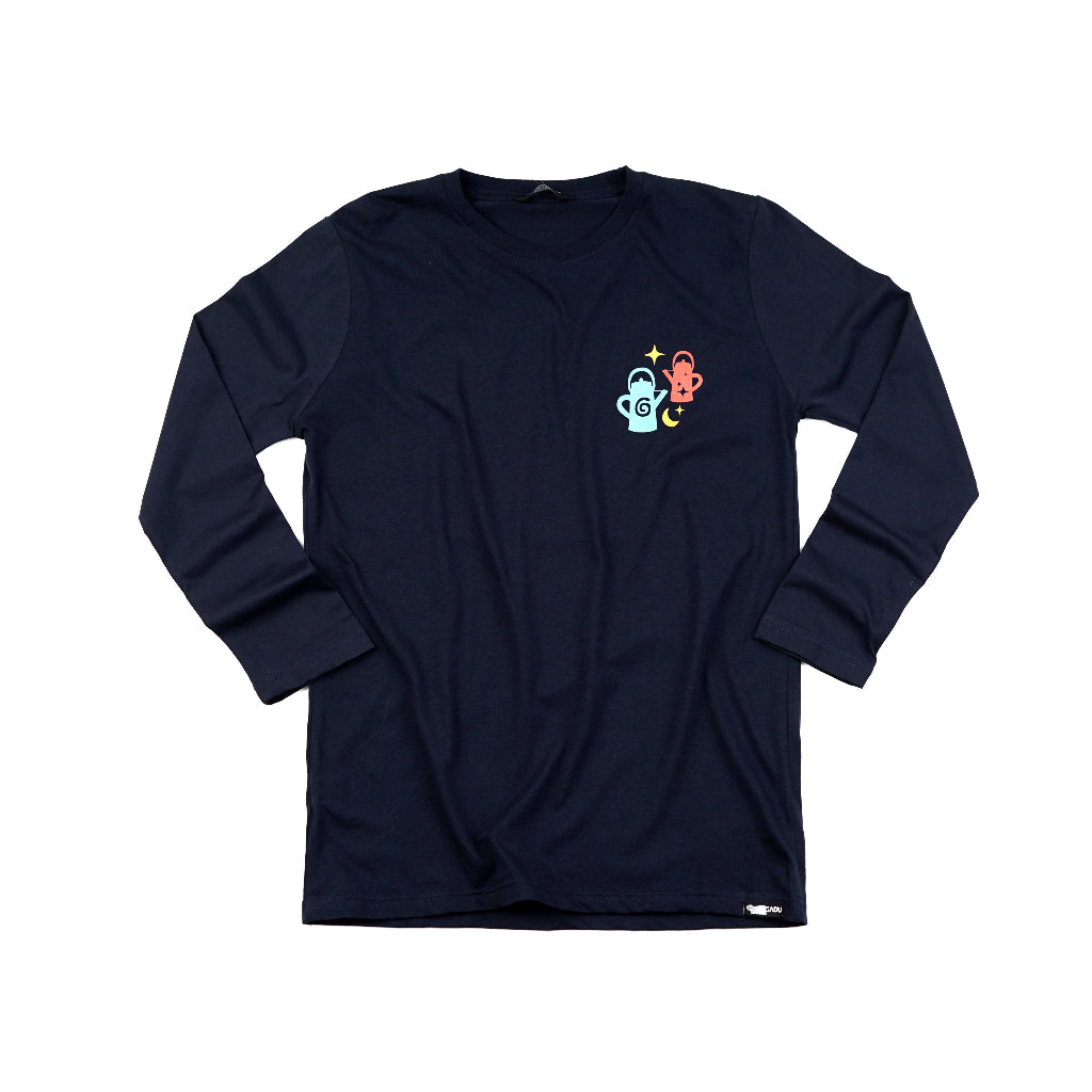 Dagadu T-shirt Long Sleeve Regular Angkringan - Kaos Unisex