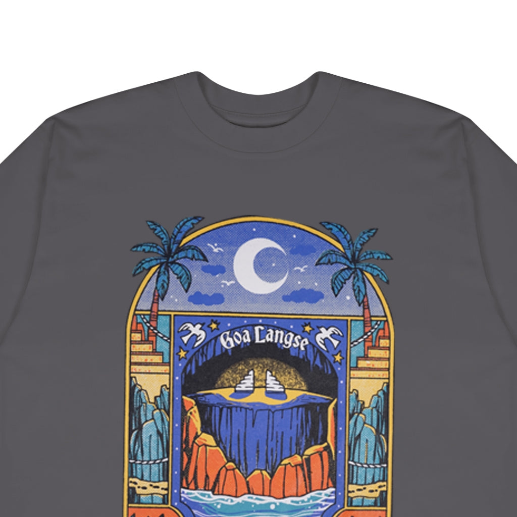 Dagadu T-Shirt Regular Goa Langse | Kaos Lengan Pendek Pria Wanita | Cotton Combed Double Knit