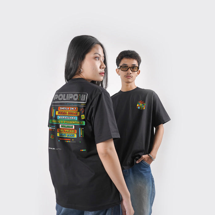 Kaos Reguler Official Merch Poliponi x Dagadu Malang 2026