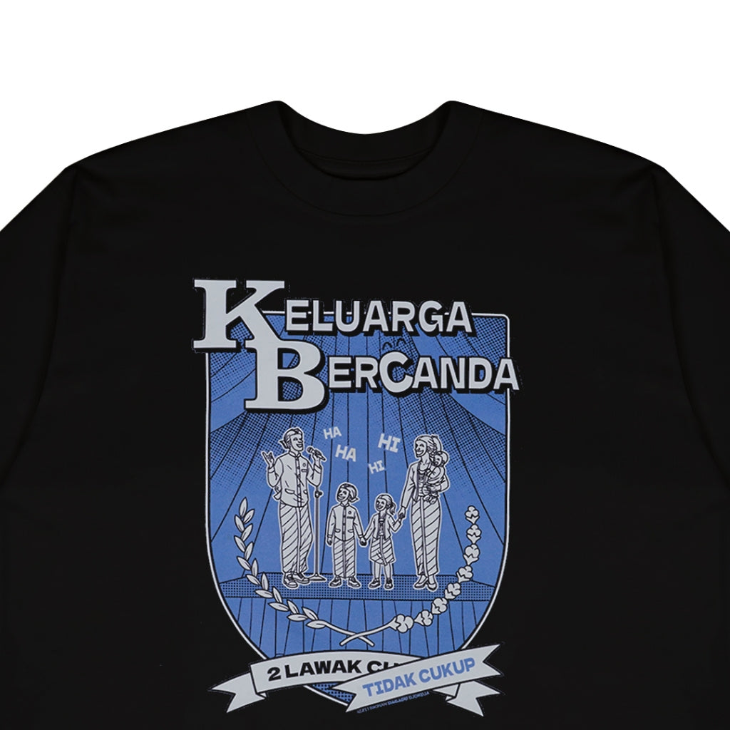 Dagadu T-shirt Regular Keluarga Bercanda - Kaos Unisex
