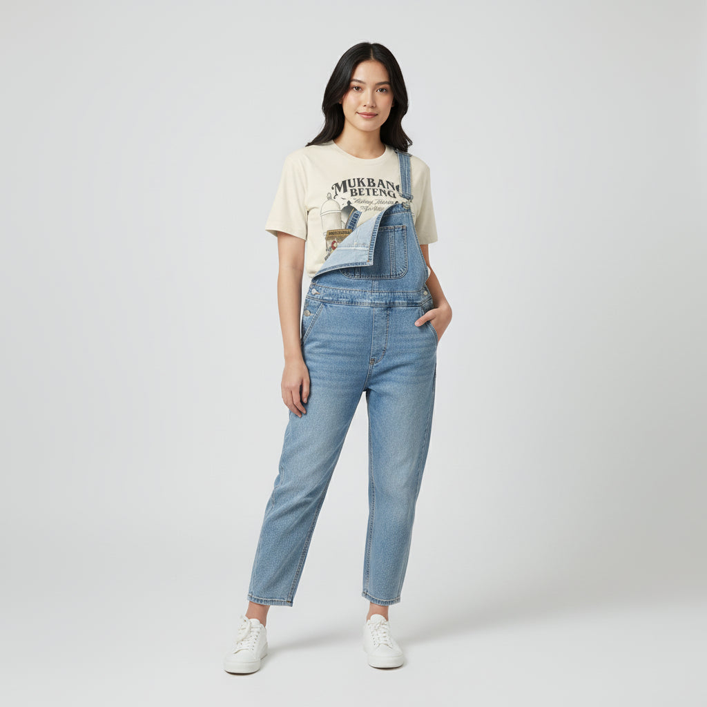 Dagadu T-shirt Regular Mukbang Beteng - Kaos Unisex