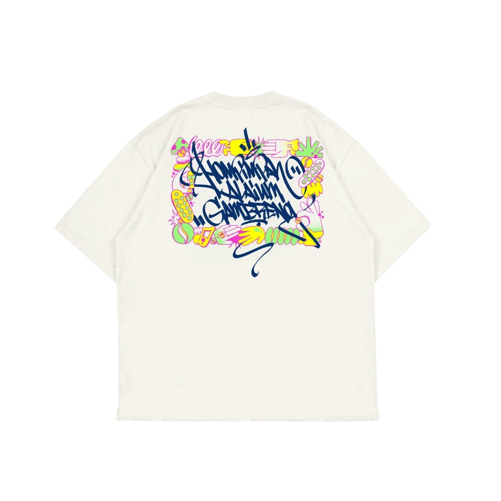 Dagadu T-shirt Oversize Official Merch REAS X Dagadu Hompimpah