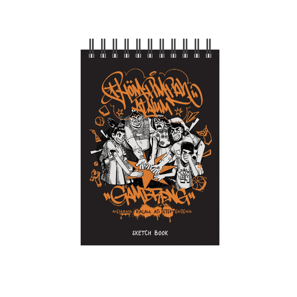 Dagadu Sketchbook Official Merch REAS X Dagadu | Aster 200 gsm