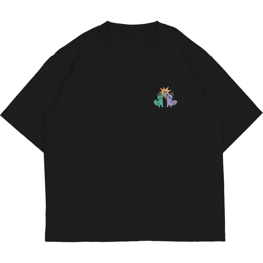 Dagadu T-Shirt Oversize Berat Sama | Kaos Lengan Pendek Pria Wanita | Cotton Interlock
