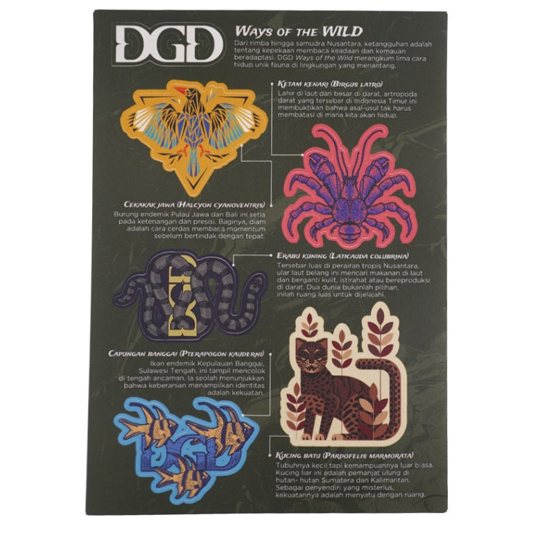 Sticker Ways of the Wild Dagadu Djokdja