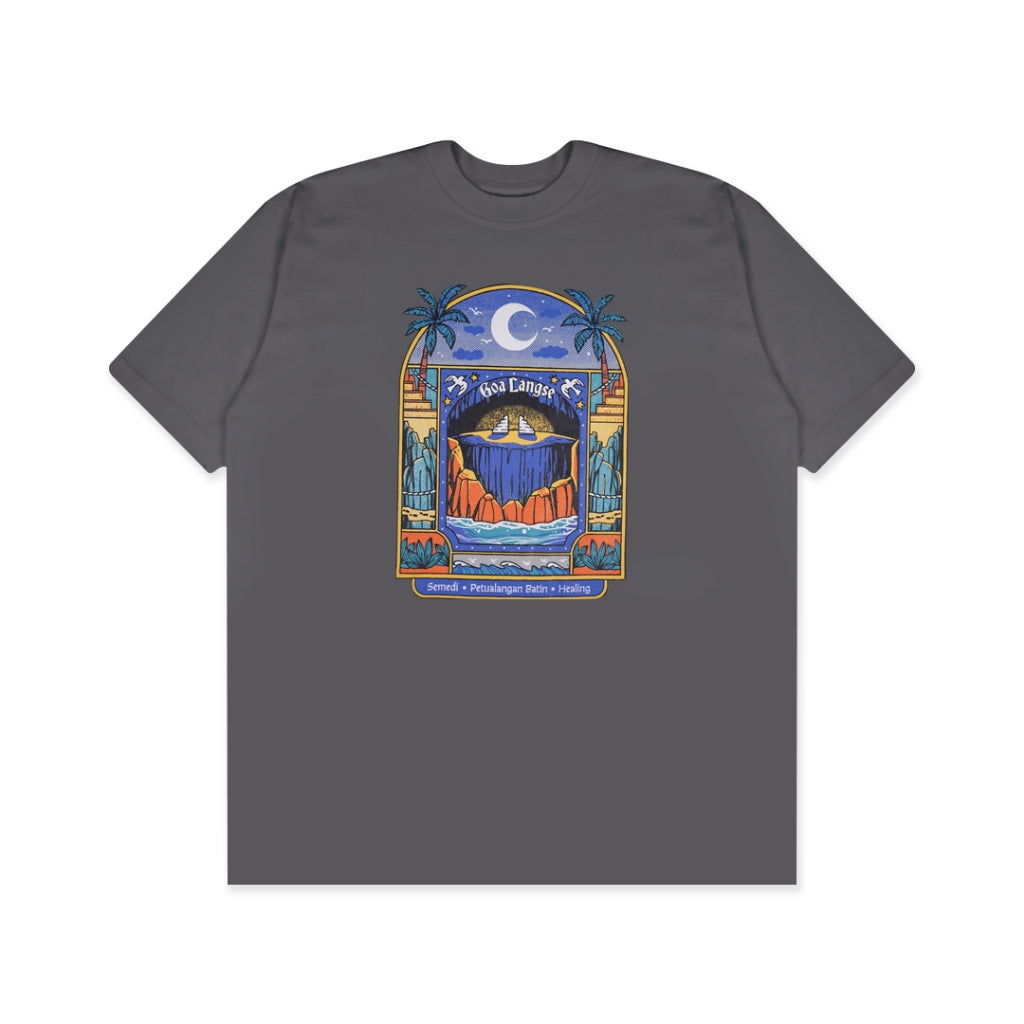 Dagadu T-Shirt Regular Goa Langse | Kaos Lengan Pendek Pria Wanita | Cotton Combed Double Knit