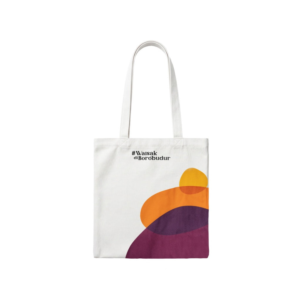 Totebag Dagadu Aseli Official Merch Waisak di Borobudur