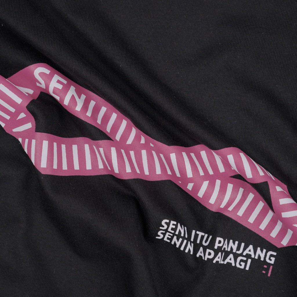 Dagadu T-shirt Reguler Official Merch Artjog 2026 Senin itu Panjang | Cotton Combed