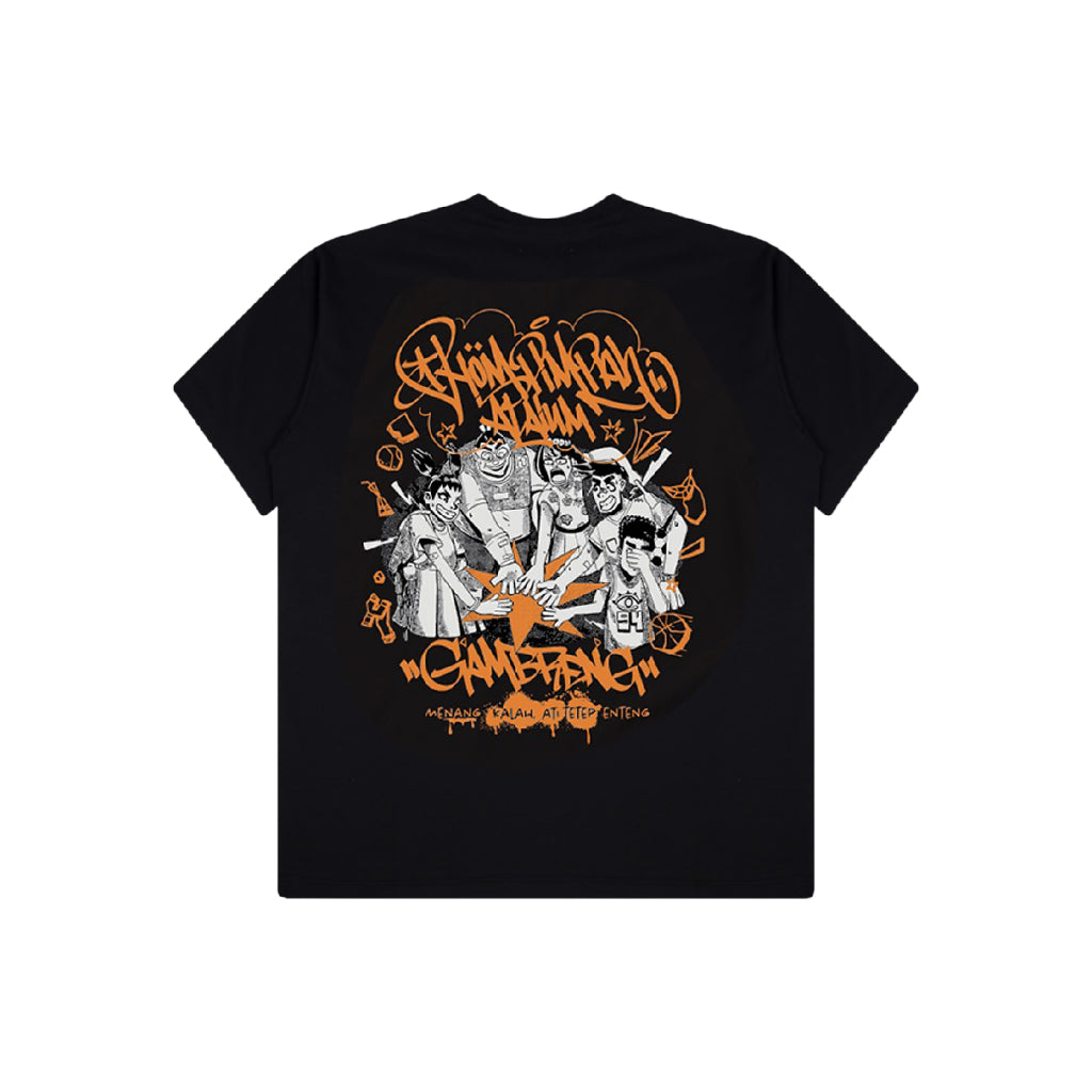 Dagadu T-shirt Reguler Official Merch REAS X Dagadu Hompimpah