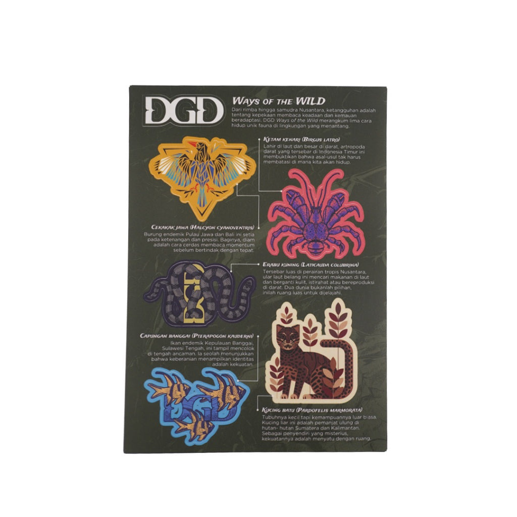 Sticker Ways of the Wild Dagadu Djokdja