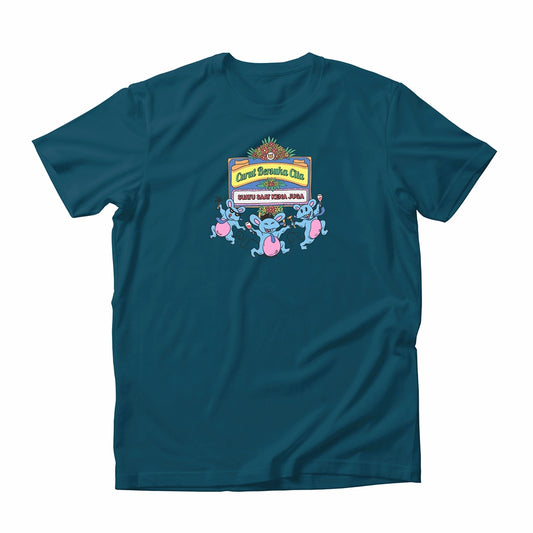 Dagadu T-shirt Regular Curut Suka Cita - Kaos Unisex