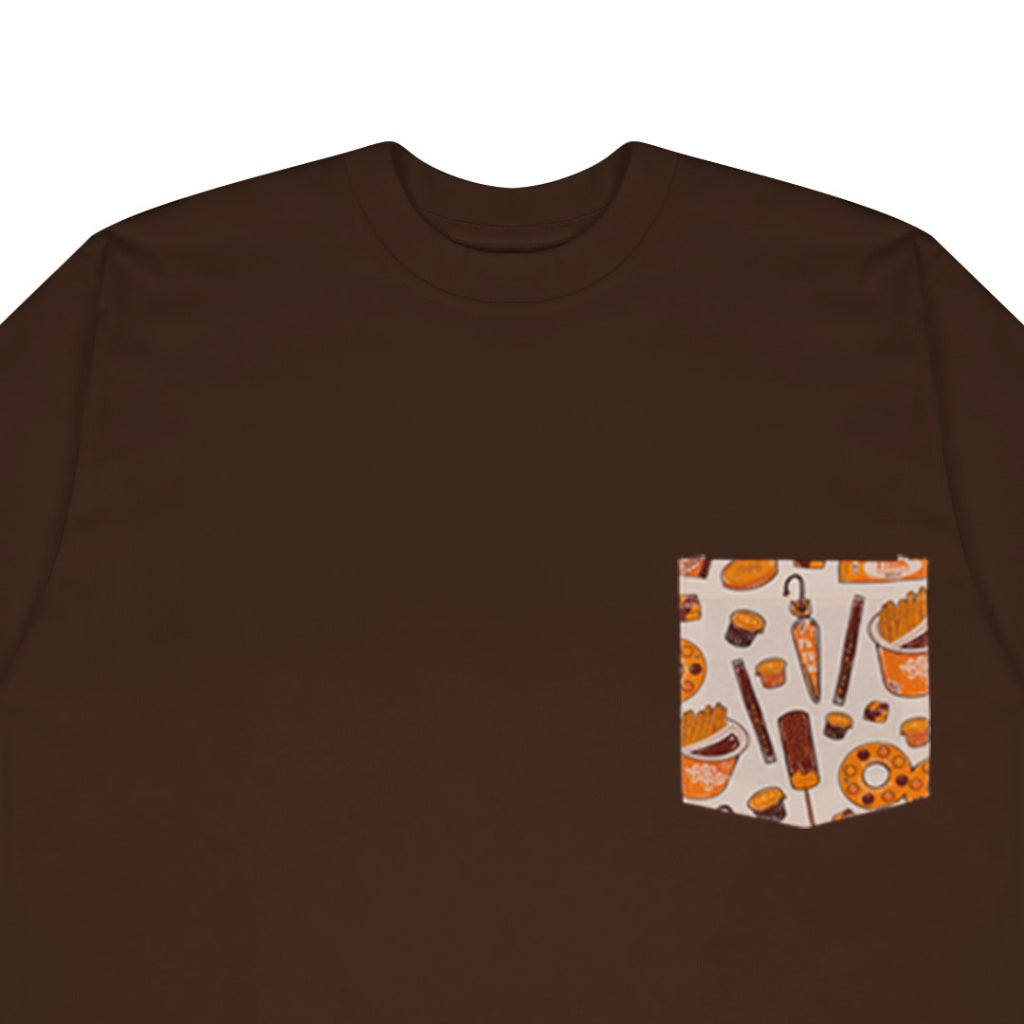 Dagadu T-Shirt Regular Coklat | Kaos Lengan Pendek Pria Wanita | Cotton Combed
