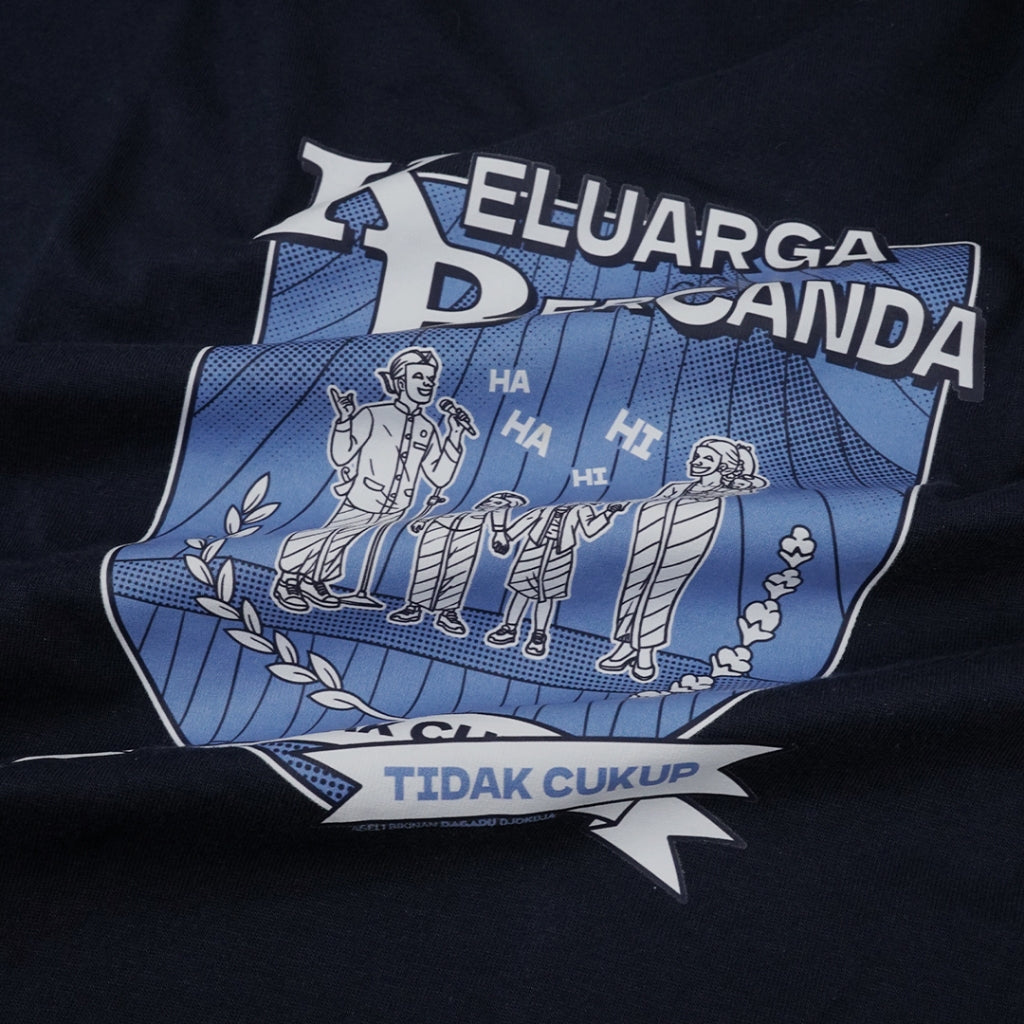 Dagadu T-shirt Long Sleeve Regular Keluarga Bercanda - Kaos Unisex