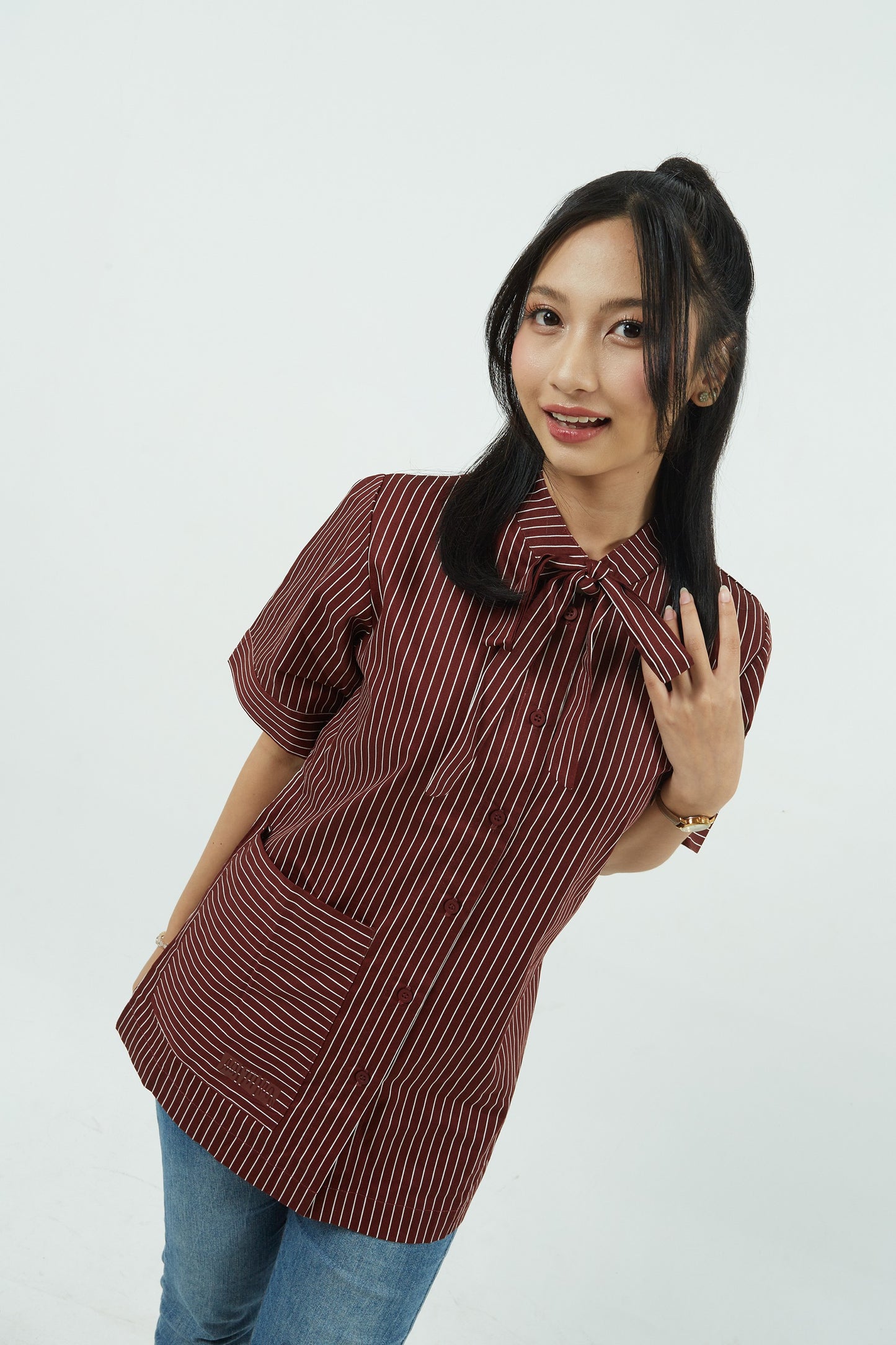 Dagadu Ladies Shirt Stripe