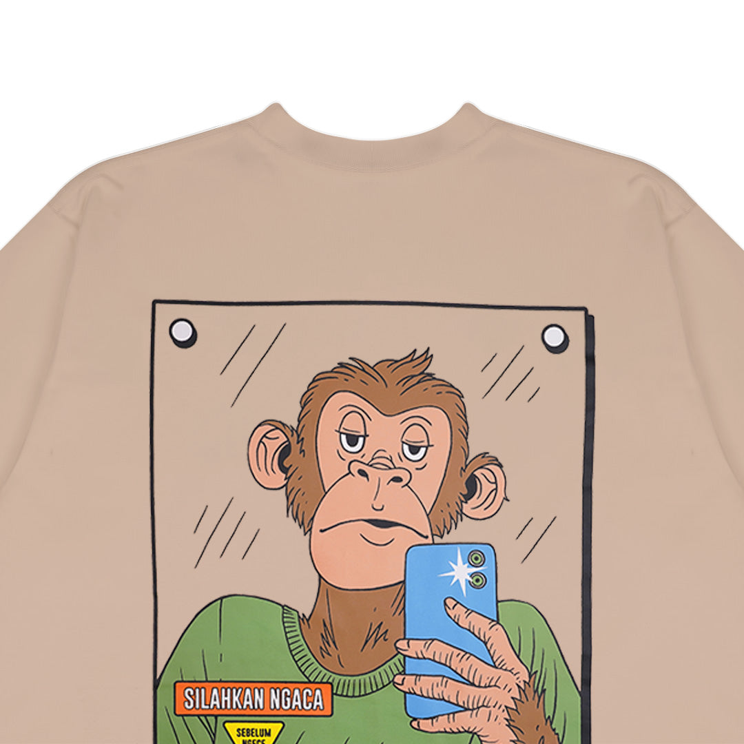 Dagadu T-Shirt Regular Mata Lalu Ngaca Ngece - Kaos Unisex