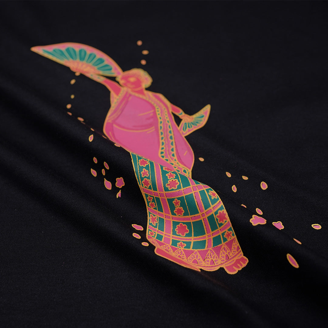 Dagadu T-shirt Regular Tari Kipas - Kaos Unisex