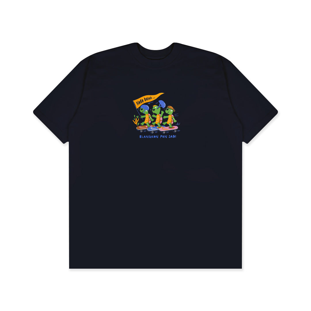Dagadu Mata Lalu Kaos Tiada Batok - Navy