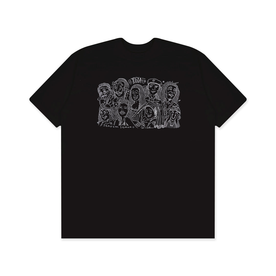 Dagadu Mata Lalu T-Shirt Big Size Seyogyanya - Black
