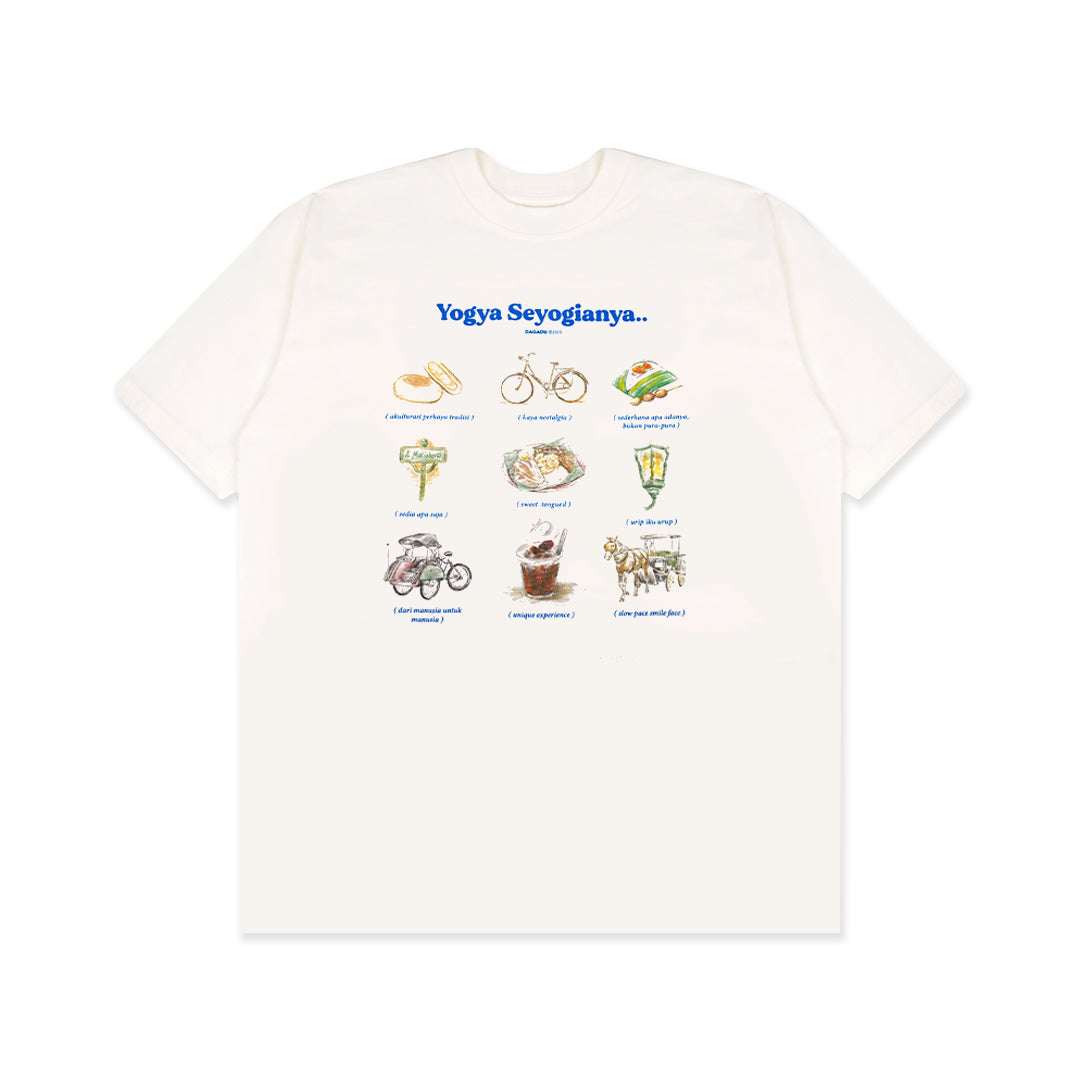 Dagadu T-Shirt Long Sleeve Seyogiyanya - Kaos Unisex