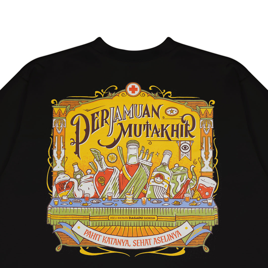 Dagadu T-shirt Regular Perjamuan Terakhir - Kaos Unisex